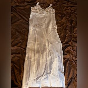 Blush Pink Maxi Sequin Dress